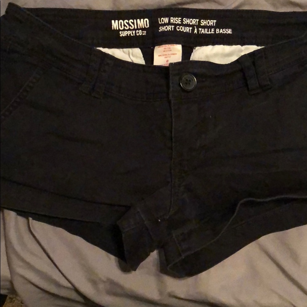 Black shorts